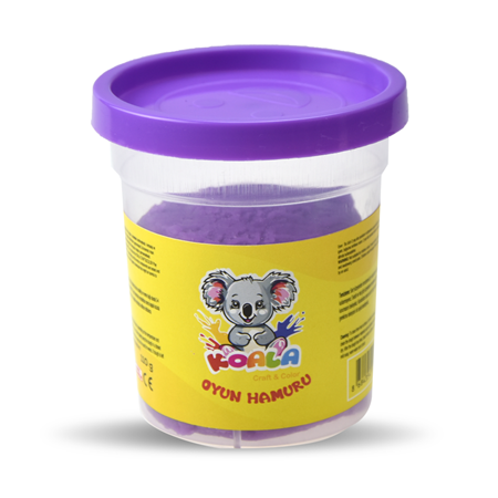 Koala Tek Renk Mor Oyun Hamuru 110 gr